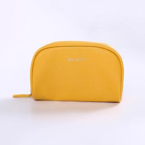 Quality Custom Leather Toiletry Bags Dopp Kit For Women / Leather Cosmetic Bags wholesale