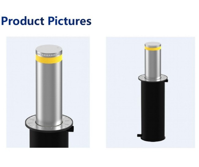 Lifting Columns with Various Dimensions for Urban Transportation and Parking Security chrome plated piston rod