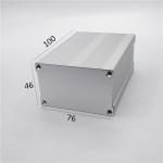 76*46*100mm Anodizing White Extruded Aluminum Box Enclosures