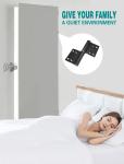 116mm Aluminium Heavy Duty Flag Hinges For Swing Door Opening Angle 0-180 Degree