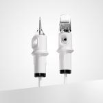 Quelle White Tattoo Cartridge Needle 1RL 0.20mm 0.25mm 0.30mm 0.35mm OEM Tattoo