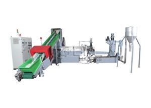 Quality PE Film LDPE Plastic Granulating Line Bag Recycling Machine 400kg H wholesale