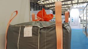Quality Grey PP Fabric 1000KGS 4 Panel Big Jumbo Bags For Transportation Storage Seeds wholesale