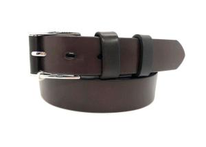 Quality Genuine Leather Causal Dress Belt For Men With Classic Single Prong Buckle wholesale