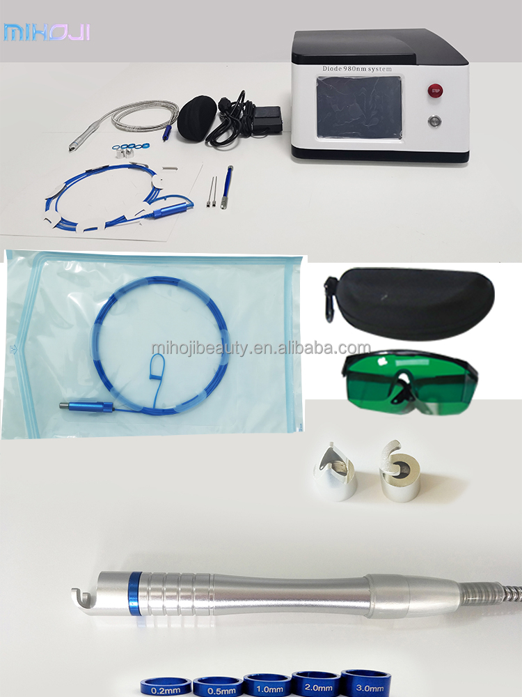 980nm Laser Liposuction Machine Portable Diode Laser for Vascular Removal