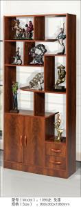 Quality MDF Painted Curio Display Shelf Original Wood Feels Good wholesale
