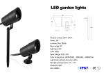3W LED Lawn light Epistar COB LED Chip outdoor landscape lighting light IP67 for