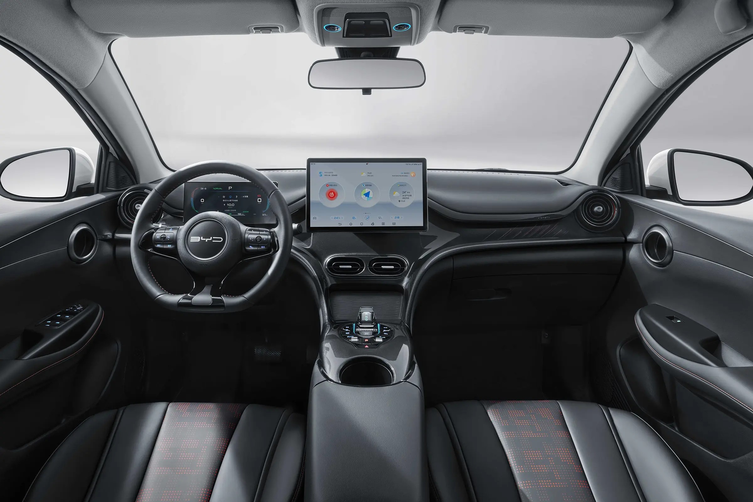Compact E2 BYD Electric Car SUV Efficiency And Performance Combined