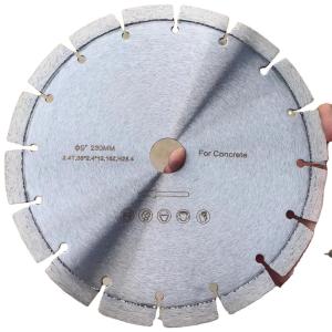 Quality 230mm Concrete Laser Welded Diamond Saw Blade Cutter Disc for Heavy-Duty Applications wholesale
