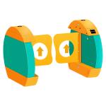 Security Kindergarten Swing Barrier Access Control Turnstile Gate