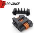 Black Metri Pack 150 Connectors 4 Hole Female 12162144 Waterproof
