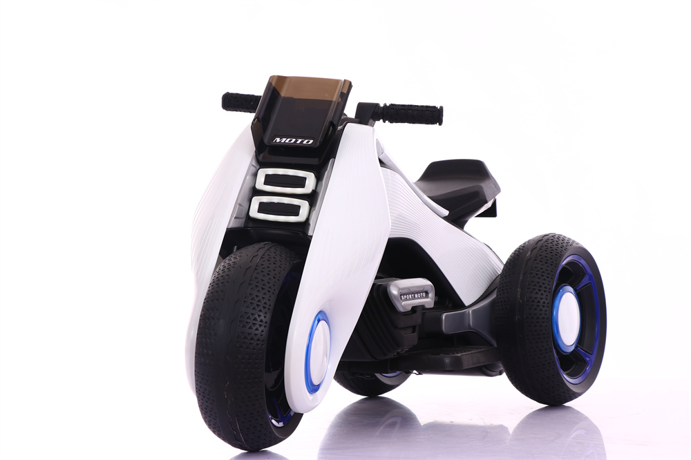 Electric Kids Motorcycle Toy with Early Education Music Function and Max Loading 30kg