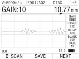Unique Multiple Wave Check Method TG5500DL Series Ultrasonic Thickness Gauge