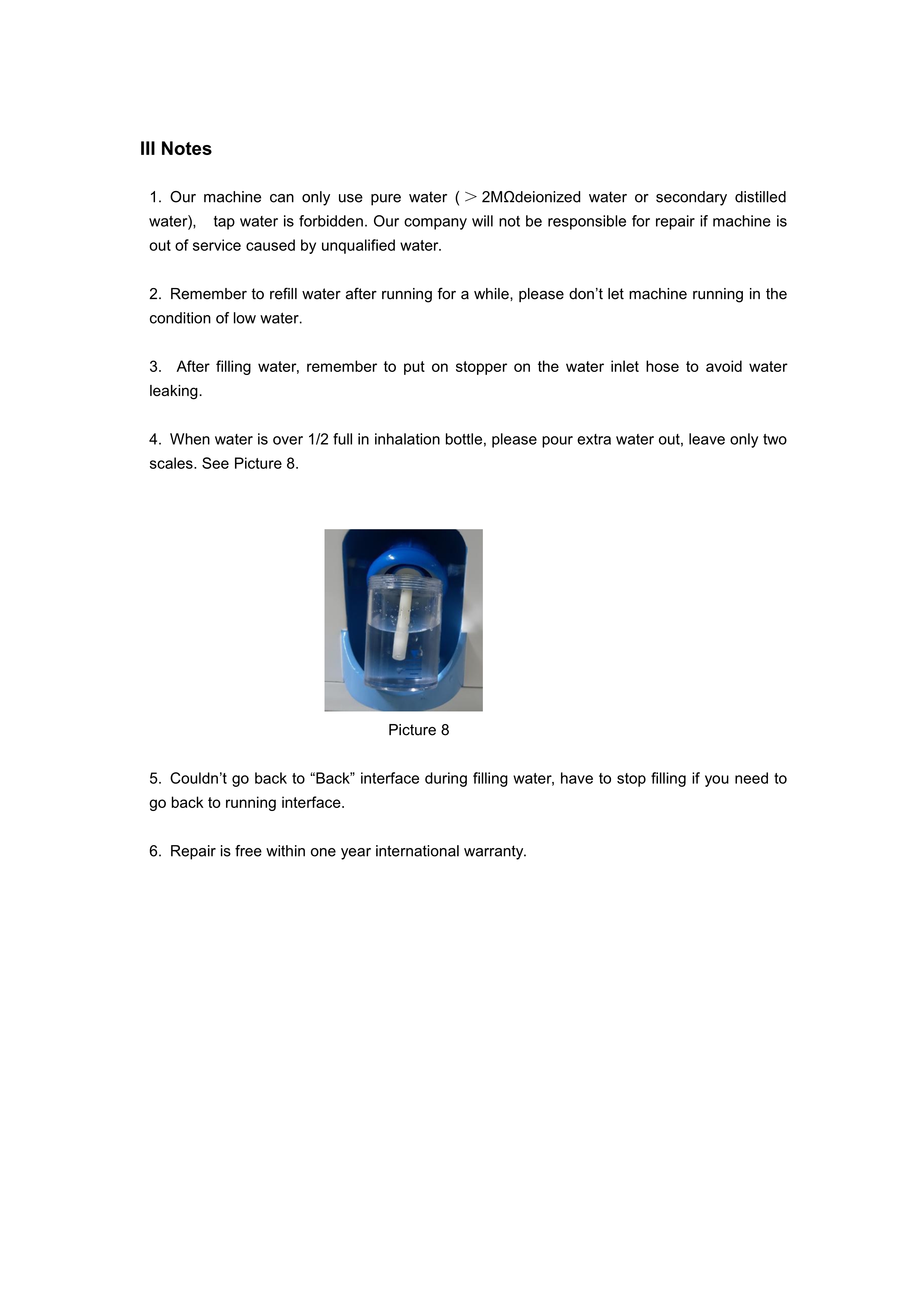 Home Health Care Hydrogen Breathing Device with 3L Water Consumption and 99% Purity