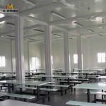 Expandable Workers Prefabricated Container Kitchen And Dining Hall Food Storage