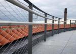 Suspended Anti-falling Architectural safety Netting with stainless steel cable