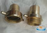 Marine Brass International Shore Connection With Bolts , Nuts , Washers And