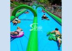 Custom made outdoor giant inflatable the city water slide for summer water game