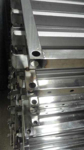 stainless steel bakery trolleys