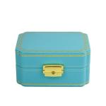 Customized Box Creative PU Jewelry Box for European Jewelry Portable Travel