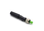 Polished Fiber Optic Fc Connector , Fiber To The Home Quick Connect Fiber Optic