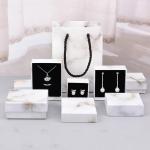 Custom Jewelry Box Packaging / Cardboard Jewelry Gift Boxes Recyclable