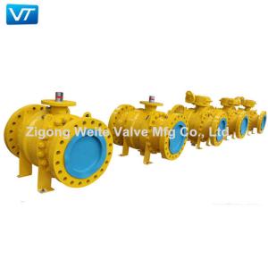 Quality 16x14&quot; Reduced Bore Ball Valve WCC Body Class 600 Ball Valve wholesale