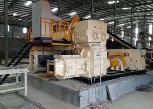China clay brick making machine vacuum extruder /manual plant brick making production line for Pakistan on sale