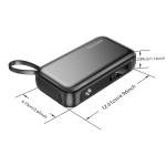 LED Digital Display PD 65W Cell Phone Power Bank 15000mAh Fast Battery Storage