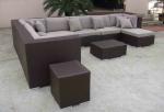 10pcs rattan big sofa set
