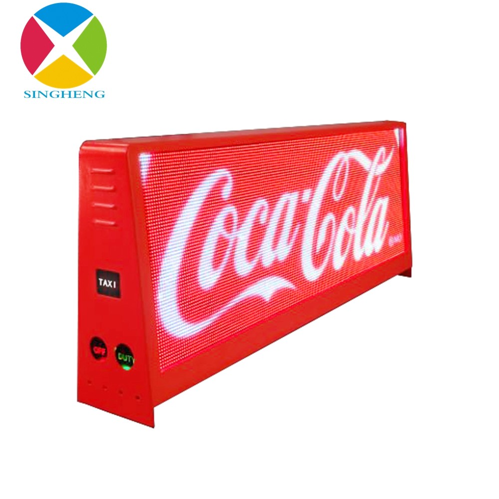Taxi / Car Top / Roof Digital LED Display / Screen / Signs, DC 12 - 36V