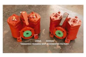 Quality Duplex Oil Strainer Model:As25-0.40/0.22 Cb/T425-94 For Lube Oil Pump Suction Filter wholesale