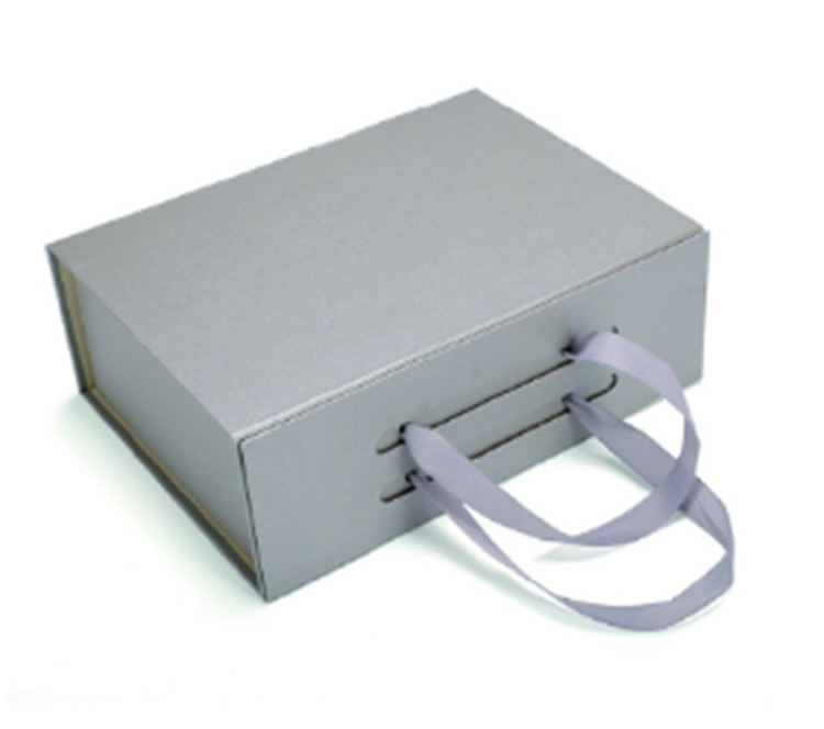 Custom Logo Printed Cardboard Boxes , Corrugated Packaging Box With Handles