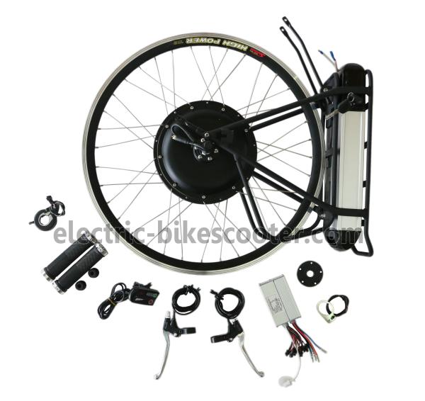 36V 350W Ebike Conversion Kit 26 Inch , Electric Bicycle Hub Motor Bike