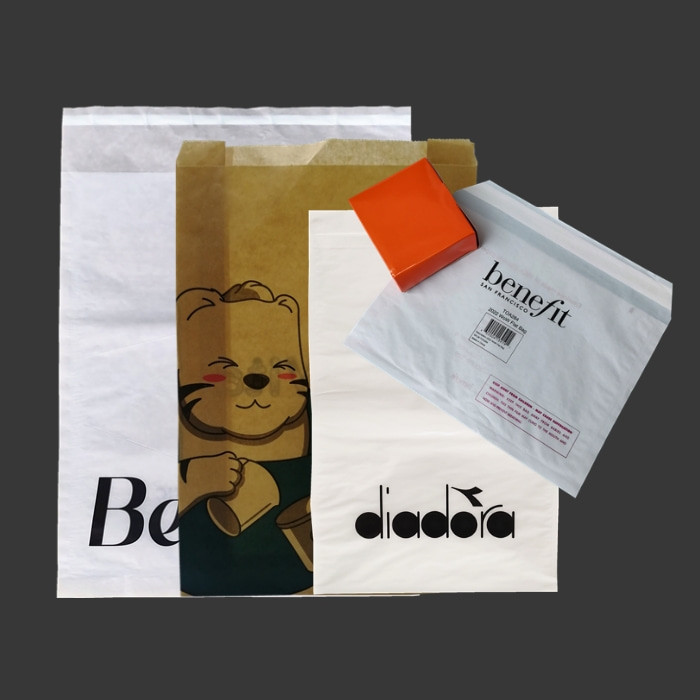Semi Opaque Clear Recylable Transparent Tracing Paper Bag FSC For Gifts Packaging