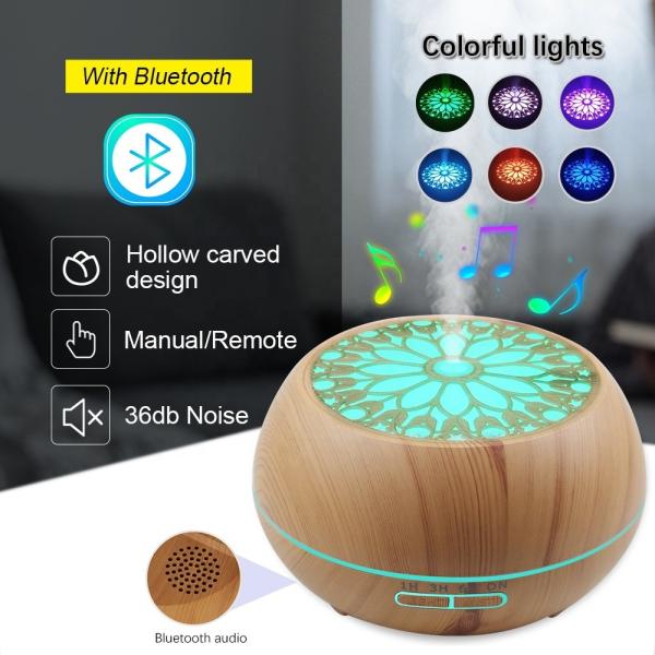 Capacity＞200ml Private Mold Ultrasonic Essential Oil Bluetoooh Aroma Diffuser