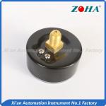 Back Connection General Pressure Gauge With Aluminum Black Pointer 63mm