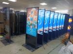 Manufacturer 43 49 55 65 inch Floor Stand LCD Advertising Display Screen HD