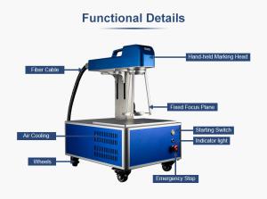 Quality Light Weight 20W 30W Portable Metal Laser Engraver wholesale