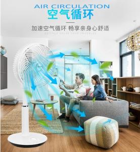 Quality Low Noise Strong Airflow Electric Stand Fan / House Table Air Circulator Fan wholesale