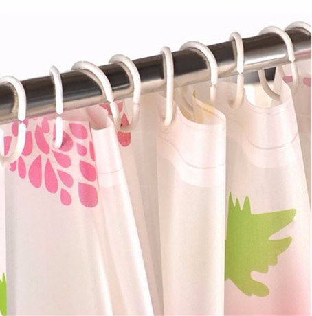Anti Bacterial Shower Curtain For Apartment