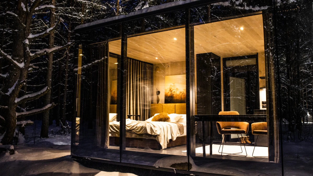 Double Tempered Double Glazed Lowe Glass Steel Frame Glass House Sunrooms For Outdoor