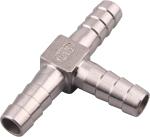 Female Stainless Steel Hose Barb 3 Way Tee T Shape Barbed 1/2 inch Union Home