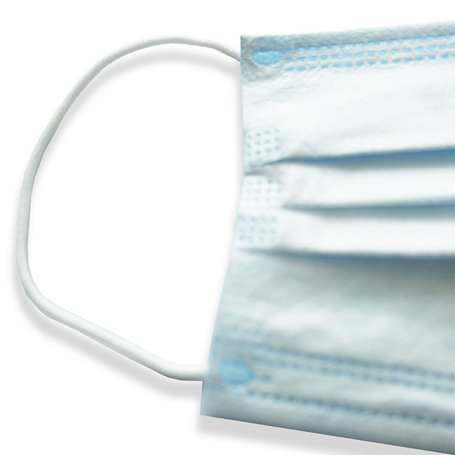 Melt Blown Non Woven Fabric Face Mask High Bacterial Particle Filtration