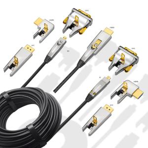 Quality 250mW 48gbps Fiber Optical HDMI Cable HDR EARC Active Hdmi Cable wholesale