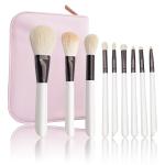 10PCS Multifunctional Goat Hair Makeup Brush Set 19*4cm