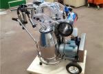 Food Grade Portable Milking Machine Twin Buckets With CE Approved