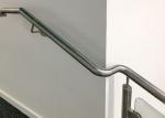 Rust Resistant Stainless Steel Handrail , Wall Mounted Handrail For Stairs
