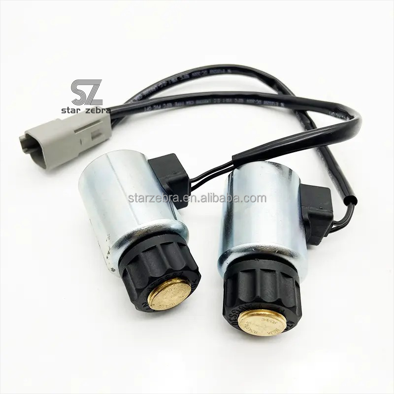 Excavator Wheel Loader Solenoid Coil For Komatsu UC4020757708 Loader WA270 WA320 WA380 24V Diesel Engine Stop
