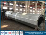 Electrical Steel Tubular Tower Pole For Electric Industry With Hot Dip